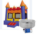 A-3 Party Package: Bounce house and Cotton Candy Machine A-3 Party Package: Bounce house and Cotton Candy Machine