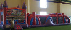 Castle with large Obstacle Course Castle with large Obstacle Course